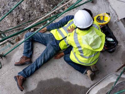 construction accident back injury